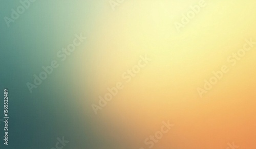 Dark blurred color gradient grainy background teal orange noise texture header poster banner landing page backdrop design

