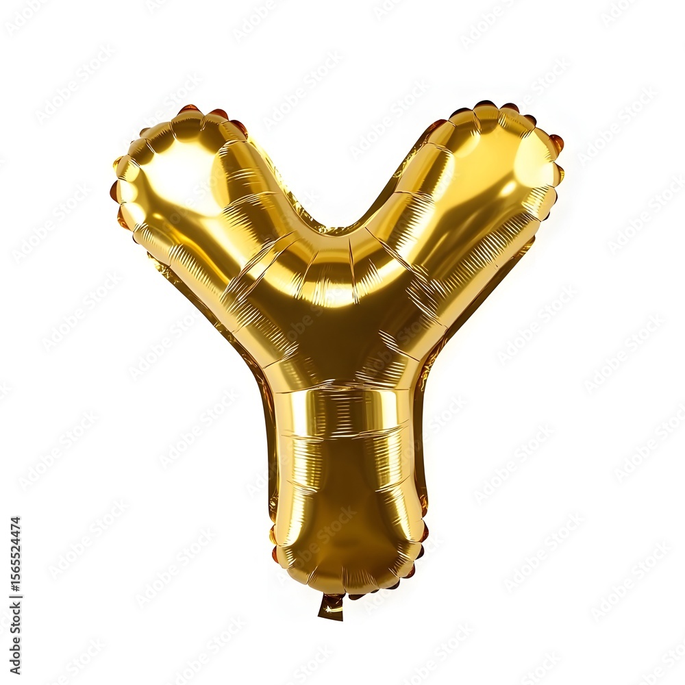 golden balloon shape for alphabet golden balloon shape for alphabet