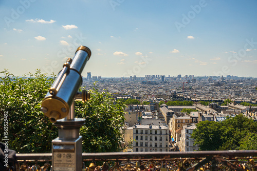 Blick auf Paris vom Montmartre