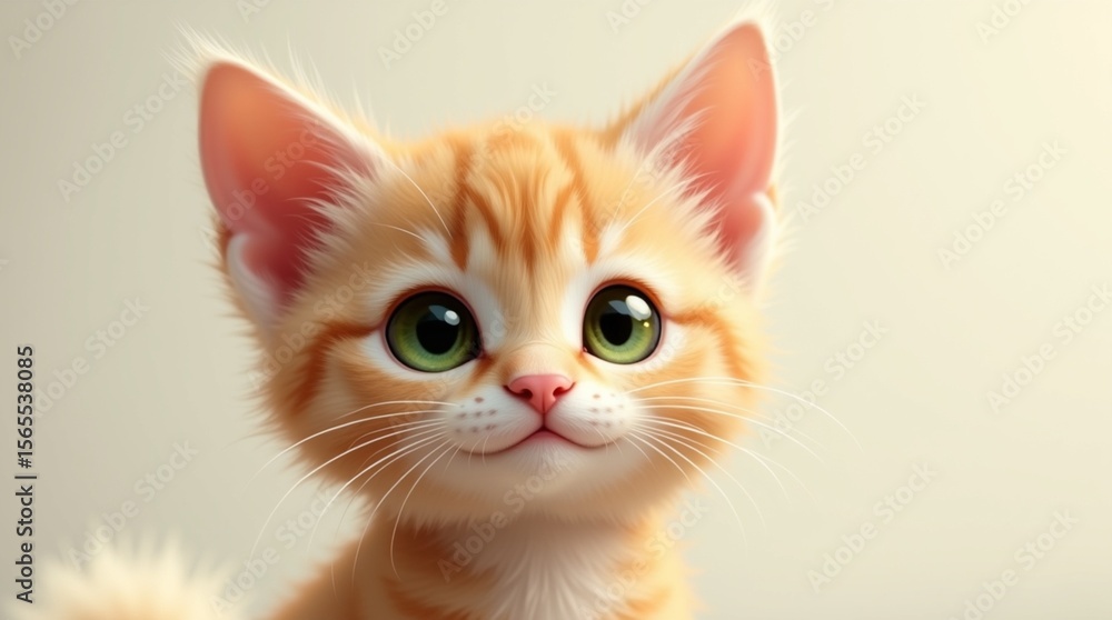 Adorable Feline Charm: A Heart-Melting Portrait of a Fluffy, Wide-Eyed Cute Cat Radiating Innocence, Whisker-Twitching Curiosity, and Irresistible Cuteness in Every Fluffy Detail Adorable Feline Charm: A Heart-Melting Portrait of a Fluffy, Wide-Eyed Cute Cat Radiating Innocence, Whisker-Twitching Curiosity, and Irresistible Cuteness in Every Fluffy Detail