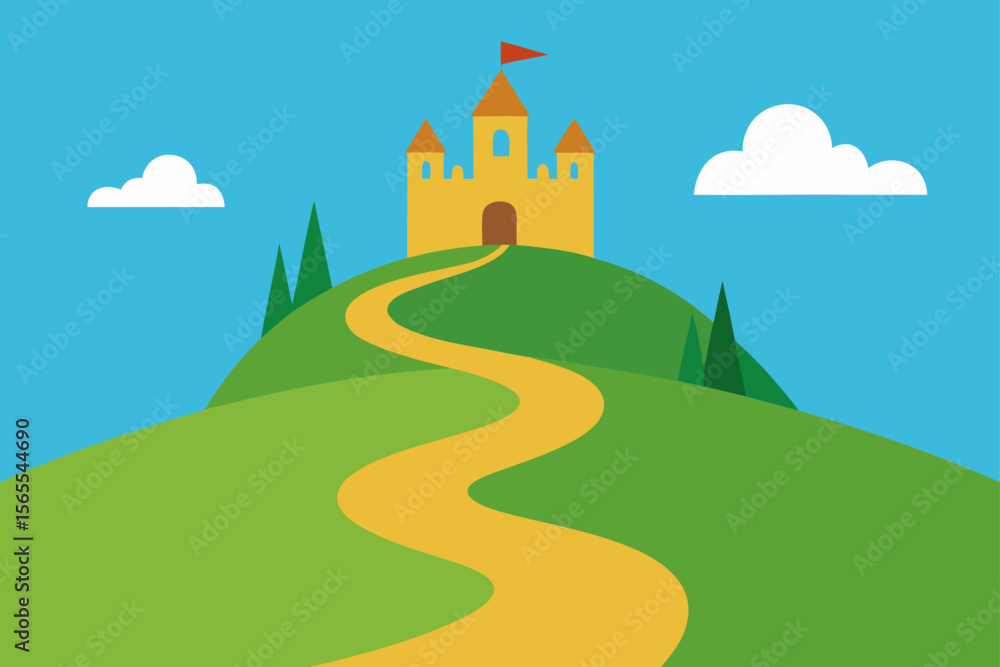 Fototapeta premium road in the mountains