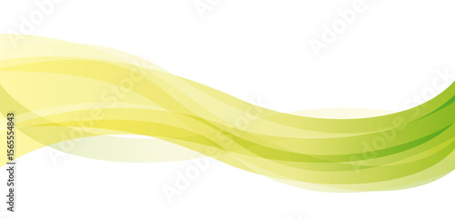 グラデーション波型背景素材