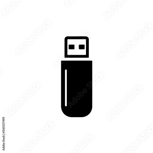 usb flash drive memory vector