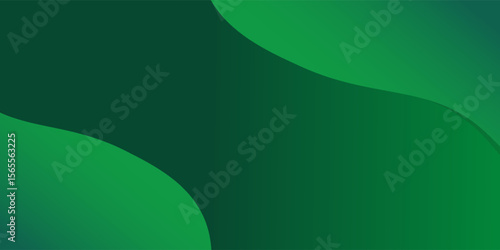 background 3d hijau untuk desain poster, banner dan baliho,eps 10.