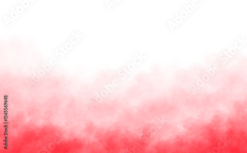 red smoke or dust, with transparent background png