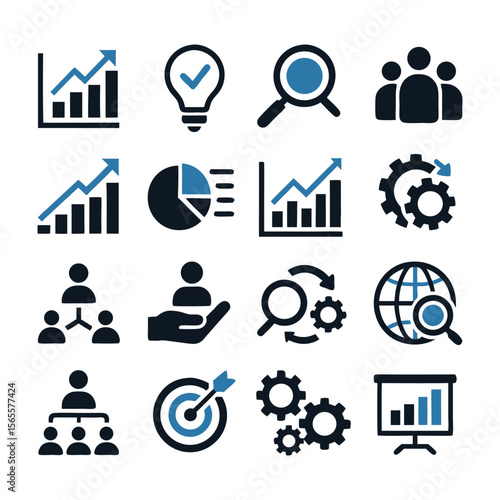 business management icons