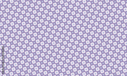 Dotted pattern in pale purple and lavender creates a soft and modern textile design, ideal for backgrounds and artistic projects.