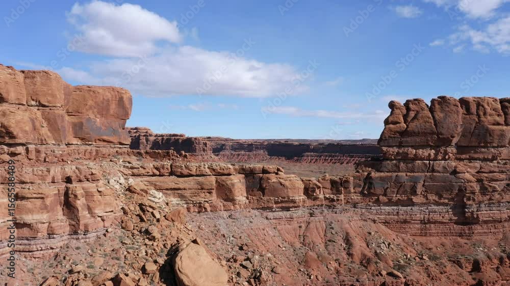 Amazing aerial view of Valley of the Gods, Utah. Views of the beautiful Southwest. Amazing aerial view of Valley of the Gods, Utah. Views of the beautiful Southwest.