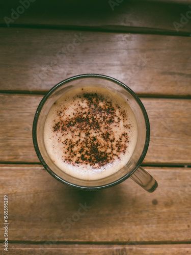 A cup of coffee 