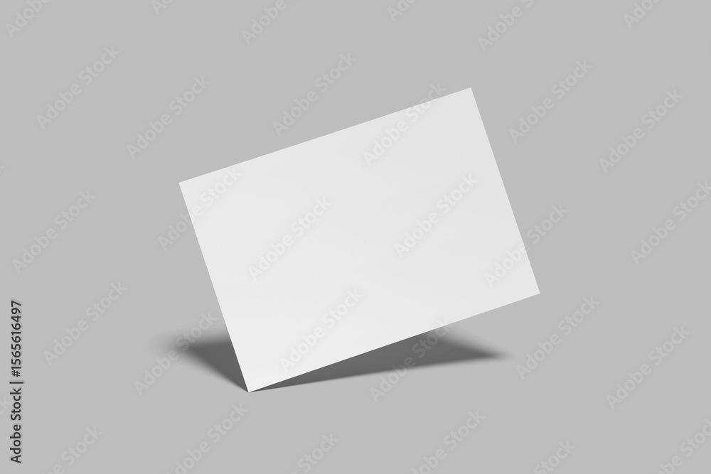 Postcard blank mock up template Postcard blank mock up template