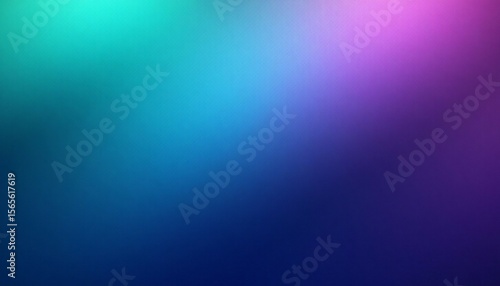 Grainy abstract background, noisy color gradient purple green blue pink vibrant glowing shape on black backdrop, dark banner poster header cover wallpaper



