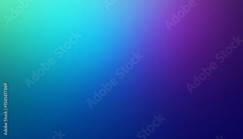 Grainy abstract background, noisy color gradient purple green blue pink vibrant glowing shape on black backdrop, dark banner poster header cover wallpaper



