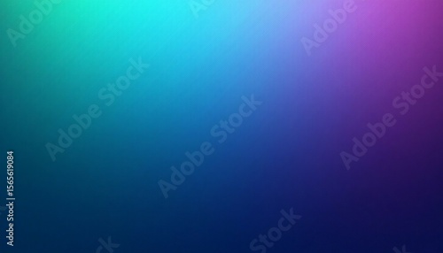 Grainy abstract background, noisy color gradient purple green blue pink vibrant glowing shape on black backdrop, dark banner poster header cover wallpaper



