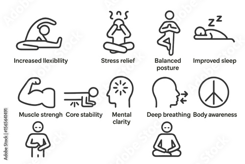 Yoga benefits: flexibility, stress relief, sleep, strength, clarity, awareness