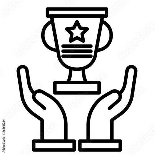 Victory Vector Icon