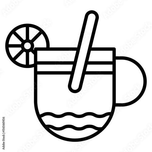 Mulled Wine Vector Icon