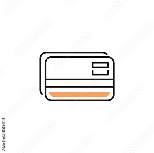 Fashion clothing shopping and trading vector icon