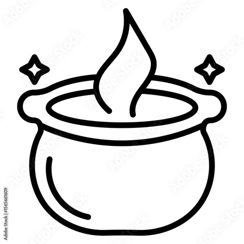Crucible Vector Icon