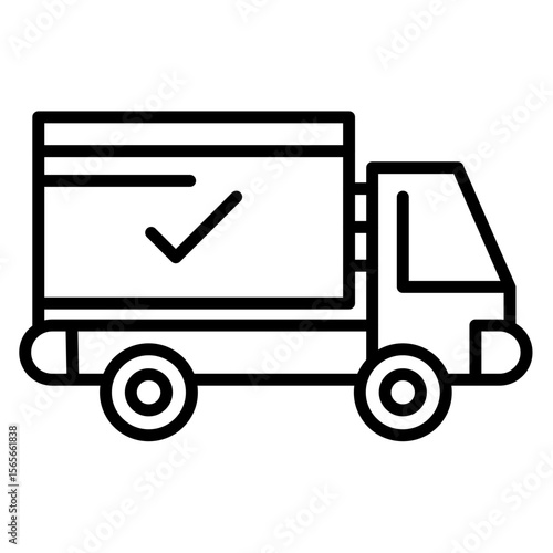 Delivered Vector Icon