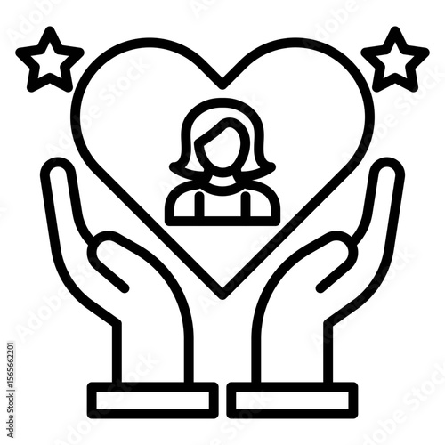 Loyal Customer Vector Icon