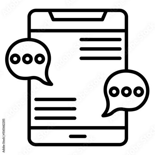 Chat Vector Icon