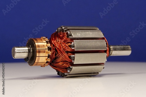 Photography Rotor of electric motors from small household appliance