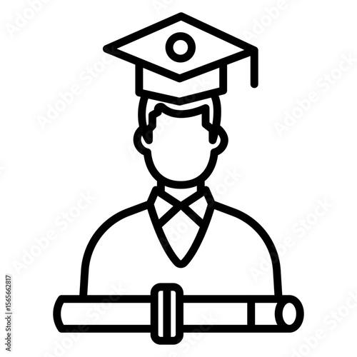 Alumni Vector Icon