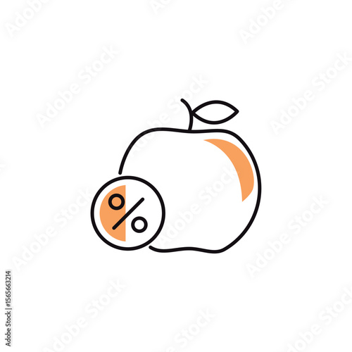 Fashion clothing shopping and trading vector icon