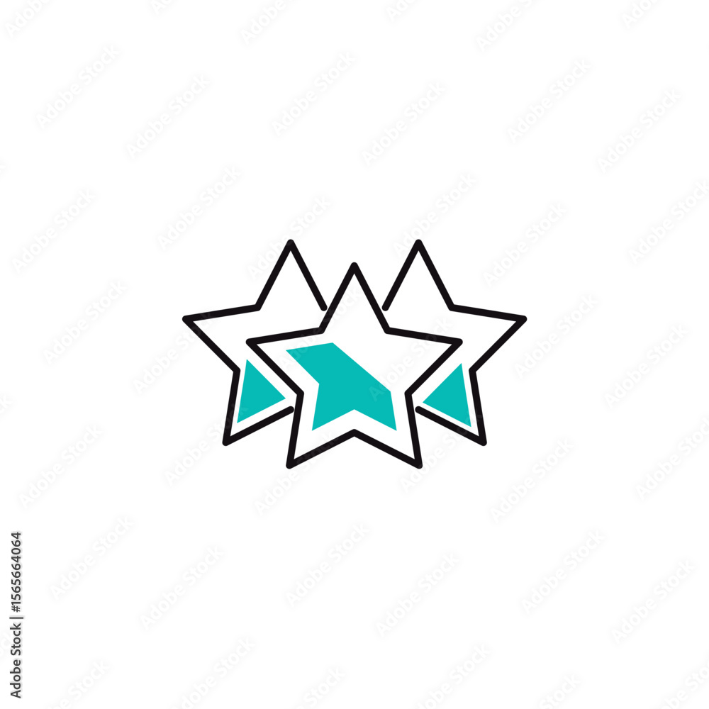 Obraz premium Fashion clothing shopping and trading vector icon