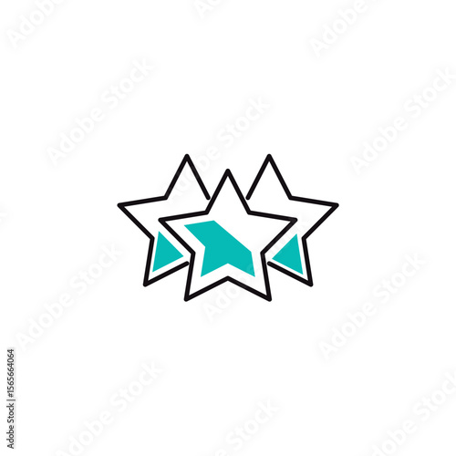 Fashion clothing shopping and trading vector icon