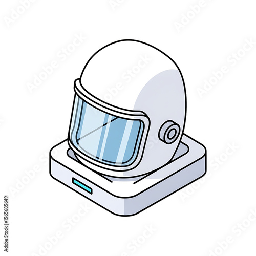Protective medical helmet for hazardous environments.