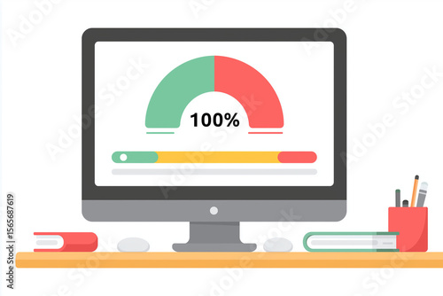 Training Online Dashboard Showing 100% Completion