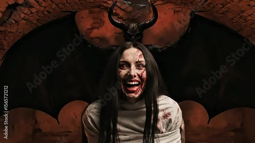 Terrifying Female Ghost in Abandoned Mental Asylum – 4K 60FPS Horror Atmosphere