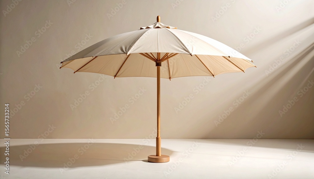 white umbrella on a wooden table white umbrella on a wooden table