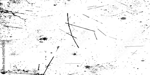 The texture has a distressed, aged look with a mix of fine dust specks and rough, uneven marks. Ideal for overlaying on vector.