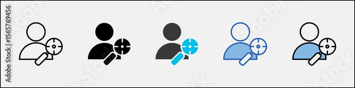 Focus Icon Pack Multistyle Illustration