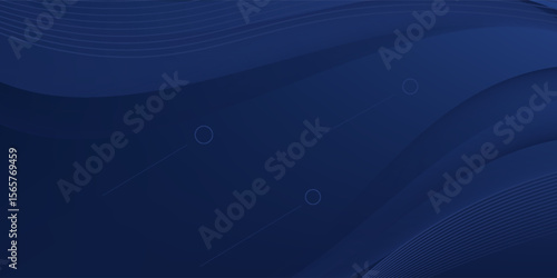 Dark blue premium background design with diagonal dark blue line pattern. Premium background design with diagonal dark blue stripes pattern. Vector horizontal template for digital luxury business eps8