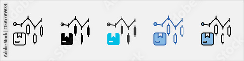 Trade Icon Pack Multistyle Illustration