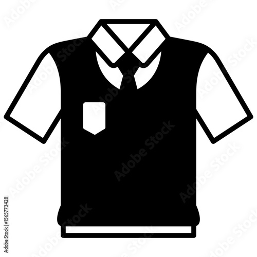 male school uniform icon