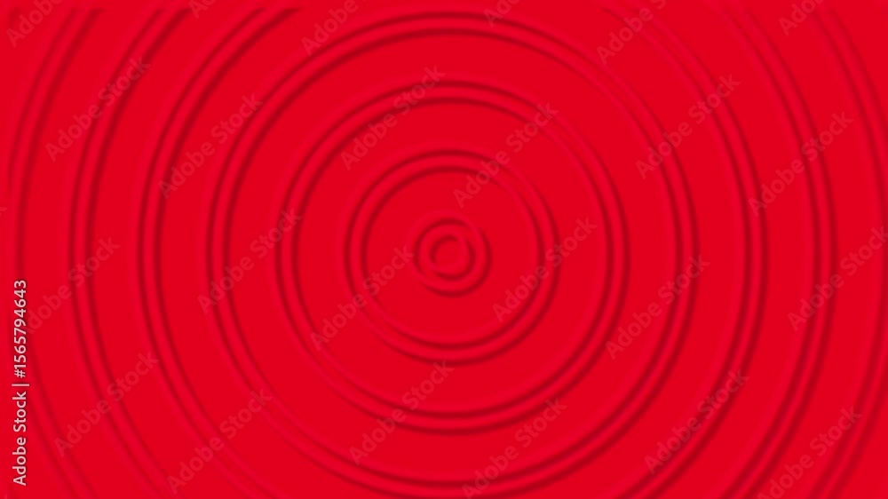 Abstract circle on red background, Geometry motion graphics animation Abstract circle on red background, Geometry motion graphics animation