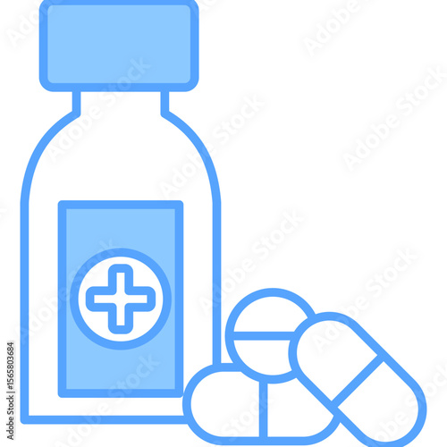 Medicine Blue Icon