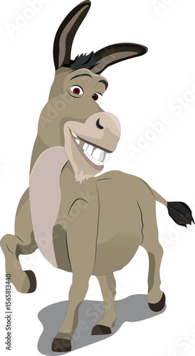 Donkey Shrek Cartoon Character