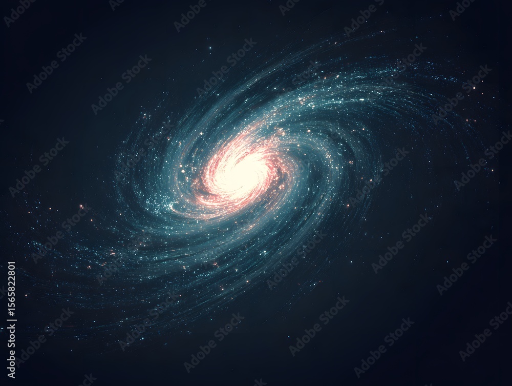 Galactic Tapestry: A mesmerizing image of a spiral galaxy, its swirling arms adorned with glittering stars, unveils the universe's profound beauty. Galactic Tapestry: A mesmerizing image of a spiral galaxy, its swirling arms adorned with glittering stars, unveils the universe's profound beauty.