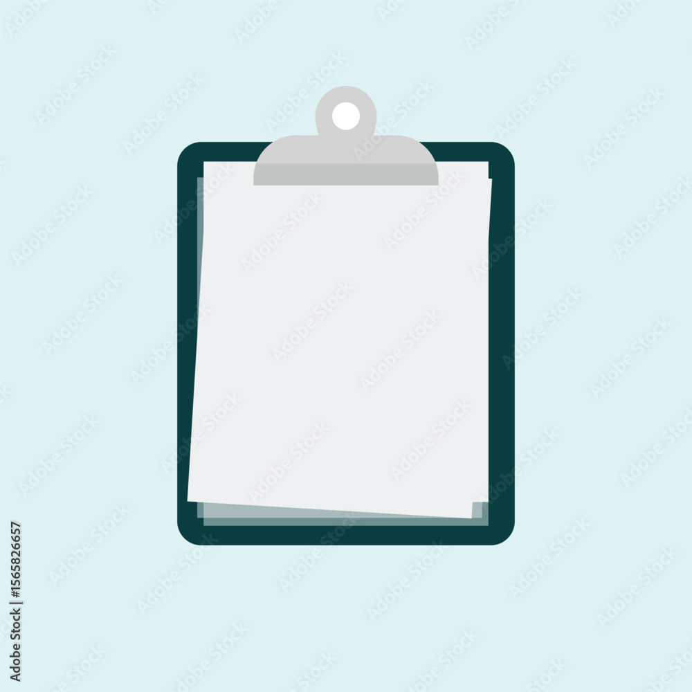 Clipboard with in flat style. Planning and organization of work vector illustration on isolated background. Document sign business concept. Clipboard with in flat style. Planning and organization of work vector illustration on isolated background. Document sign business concept.
