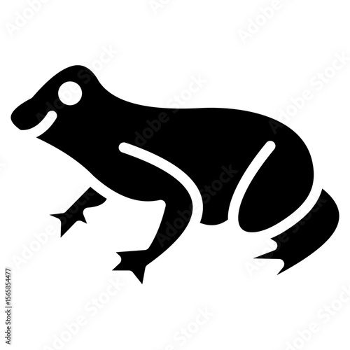 reptiles glyph icon