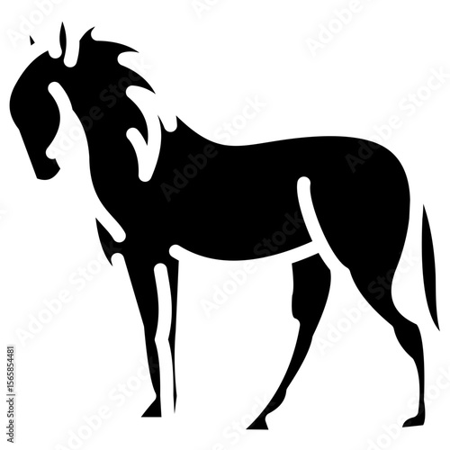 horses glyph icon