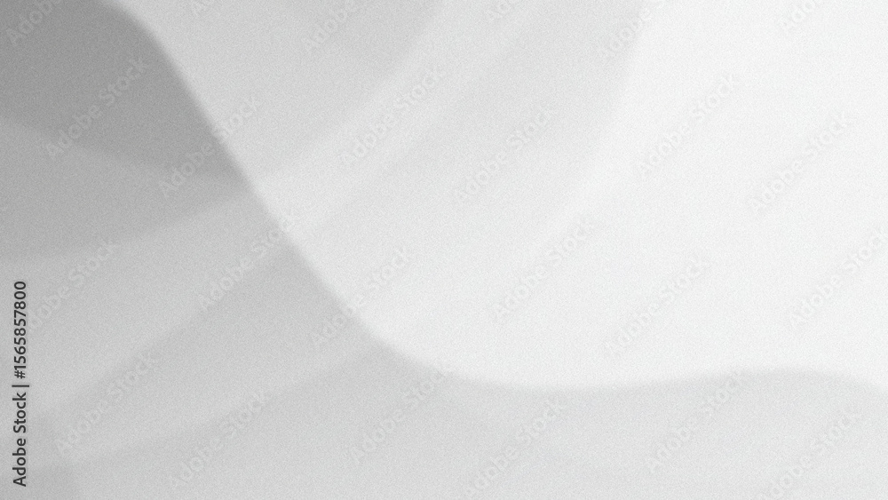Obraz premium Subtle abstract gray and white curved shapes and lines creating a gradient background