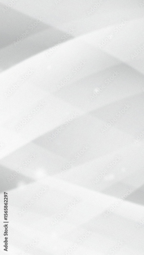 Obraz premium Soft abstract white background with diagonal light and shadow stripes pattern