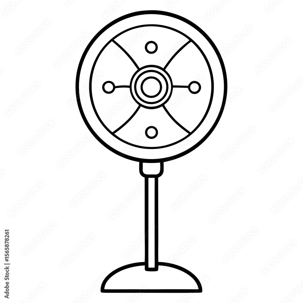 Obraz premium vintage electric fan