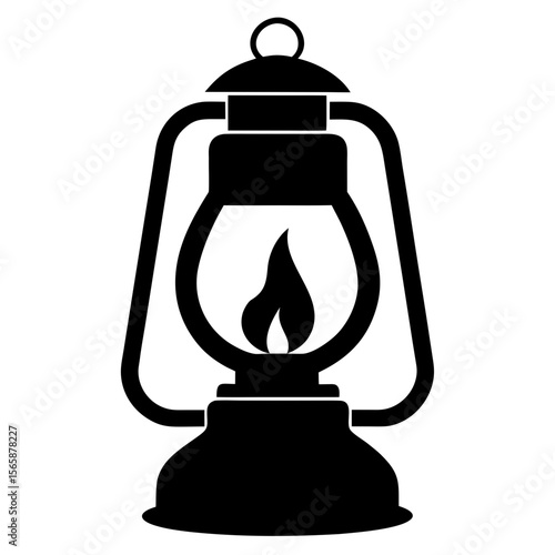 old oil lamp